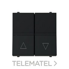 NIESSEN - PULSADOR PARA PERSIANAS ZENIT NEGRO