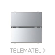 NIESSEN - PULSADOR CON PILOTO CONTROL 2 MÓDULOS ZENIT PLATA - Imagen 3