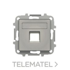 NIESSEN - TAPA 1 CONECTOR CON PERSIANA SKY ALUMINIO