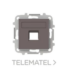 NIESSEN - TAPA 1 CONECTOR CON PERSIANA SKY TAUPÉ