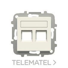 NIESSEN - TAPA 2 CONECTORES CON PERSIANA SKY BL.ESSENCE