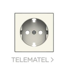 NIESSEN - TAPA BASE ENCHUFE SCHUKO PLANO SKY BLANCO