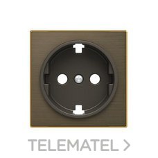 NIESSEN - TAPA BASE ENCHUFE SCHUKO SKY ORO ENVEJECIDO