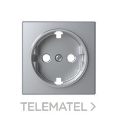 NIESSEN - TAPA BASE ENCHUFE SCHUKO SKY PLATA