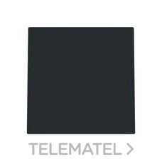 NIESSEN - TAPA SALIDA CABLE ALBA NEGRO MATE