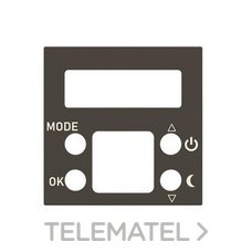 NIESSEN - TAPA TERMOSTATO DIGITAL ZENIT ANTRACITA - Imagen 2