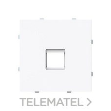 NIESSEN - TAPA TOMA INFOR.RJ45 C/PERS.1 CON.ALBA BL.MATE