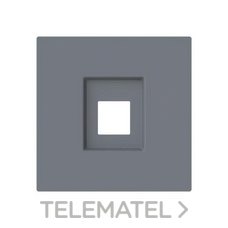 NIESSEN - TAPA TOMA INFORMÁTICA/TELÉFONO ALBA GRIS MATE