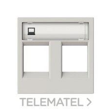 NIESSEN - TAPA VENTANA 2 CONECTORES ZENIT DUNA