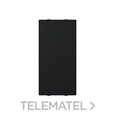 NIESSEN - TAPA CIEGA CON 1 MÓDULO ZENIT NEGRO