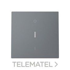 NIESSEN - TECLA INT.BIPOLAR C/VISOR ALBA GRIS MATE