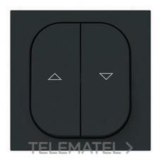 NIESSEN - TECLA INTERRUPTOR / PULSADOR PERSIANAS ALTER VEGA NEGRO MATE