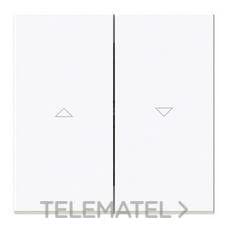 NIESSEN - TECLA INTERRUPTOR / PULSADOR PERSIANAS VEGA BLANCO MATE