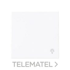 NIESSEN - TECLA PULSADOR LUZ ALBA BLANCO BRILLO
