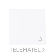 NIESSEN - TECLA PULSADOR TIMBRE ALBA BLANCO MATE