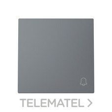 NIESSEN - TECLA PULSADOR TIMBRE ALBA GRIS MATE