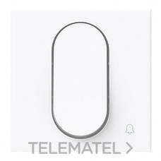 NIESSEN - TECLA PULSADOR TIMBRE ALTER VEGA BLANCO MATE