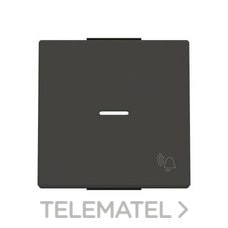 NIESSEN - TECLA PULS.VISOR TIMBRE SKY NEGRO ESSENCE