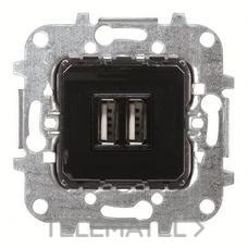 NIESSEN - TOMA CARGADOR USB DOBLE 2x750mA/5V LUJO