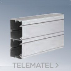 SIMON - CANAL ALUM.130x55mm C45 2 COMPART. - Imagen 2