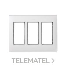 SIMON - MARCO EMPOTRAR 3MOD.500 CIMA BL.