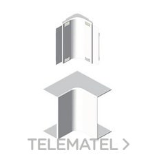 UNEX - ANGULO INTERIOR PVC P/78023/78073 BL.NV. - Imagen 2