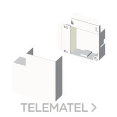 UNEX - ANGULO PLANO PVC P/78085/78135 BL.NIEVE - Imagen 2