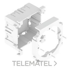 UNEX - CAJA 1 MECANISMO UNIVERSAL PVC BLANCO - Imagen 2