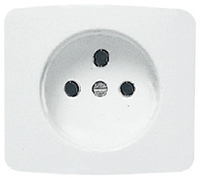 NIESSEN - TAPA ENCHUFE FRANCÉS ARCO BLANCO ALPINO