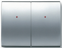 NIESSEN - TECLA RF 2 CANAL C/CONECTOR TITANIO