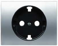 NIESSEN - TAPA ENCHUFE 2P+T LATERAL OLAS COBRE SATÉN