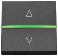 NIESSEN - INTERRUPTOR RELÉ DE PERSIANAS ZENIT PLATA