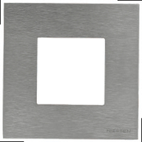NIESSEN - MARCO DE 4 ELEMENTOS ZENIT ACERO INOXIDABLE