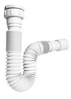 CABEL - SIFON EXTENSIBLE ABS 1.1/4"-1.1/2" d.32-40mm BLANCO
