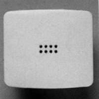 NIESSEN - TECLA INT.C/VISOR S.ARCO COBRE