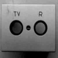 NIESSEN - TAPA TOMA TV-R S.OLAS AZUL COBALTO