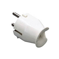 GEWISS - CLAVIJA RECTA 2P+T 10/16A 250V BL.