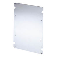 GEWISS - PLACA FONDO CHAPA ZINC 300x220mm