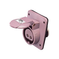 GEWISS - BASE MURAL RECTA H 16A 2P+T 220V IP67