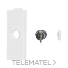 ABB - CERRADURA CON LLAVE BLANCA MISTRAL41W