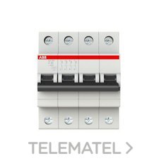 ABB - INT.AUT.SH204-C40 4P 40A CURVA C 6kA