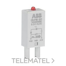 ABB - VARISTOR+LED ROJO 6-24VCA/VCC CR-P/M62-C