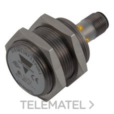 CARLO GAVAZZI - SENSOR INDUCTIVO 3 HILOS 55mm SALIDA PNP/NA 15mm M12