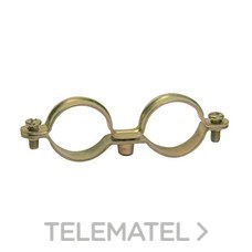 CELO - ABRAZADERA METÁLICA M6 DOBLE DIÁMETRO 28