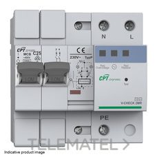 CIRPROTEC - PROT.4 MOD.P/LIN.MONOF.RECONEX.AUT.40A - Imagen 3