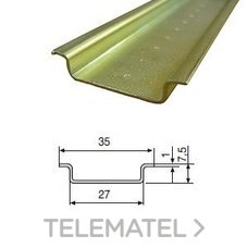 GAESTOPAS - PERFIL OMEGA F-224-G LISO GALVANIZADO