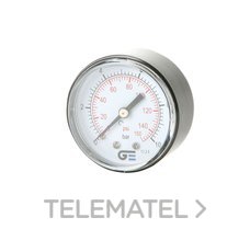 GENEBRE - MANOMETR.53mmSALID.POSTER 0-4KG 382104 - Imagen 2