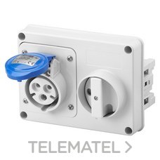 GEWISS - BASE PROTEGIDA 16A 2P+T 220V IP44