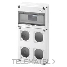 GEWISS - CUA.DISTR.Q-DIN 10M 4 FRONT.P/BS.16/32A - Imagen 2