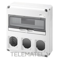 GEWISS - CUA.DISTR.Q-DIN 14M 3 FRONT.BS.16/32A - Imagen 2